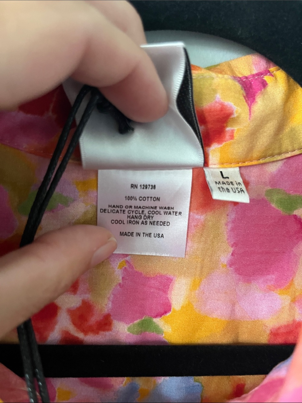 Finley NWT Jenna Dress Capri Floral Button Down 100% Cotton Dress - Picture 11 of 13